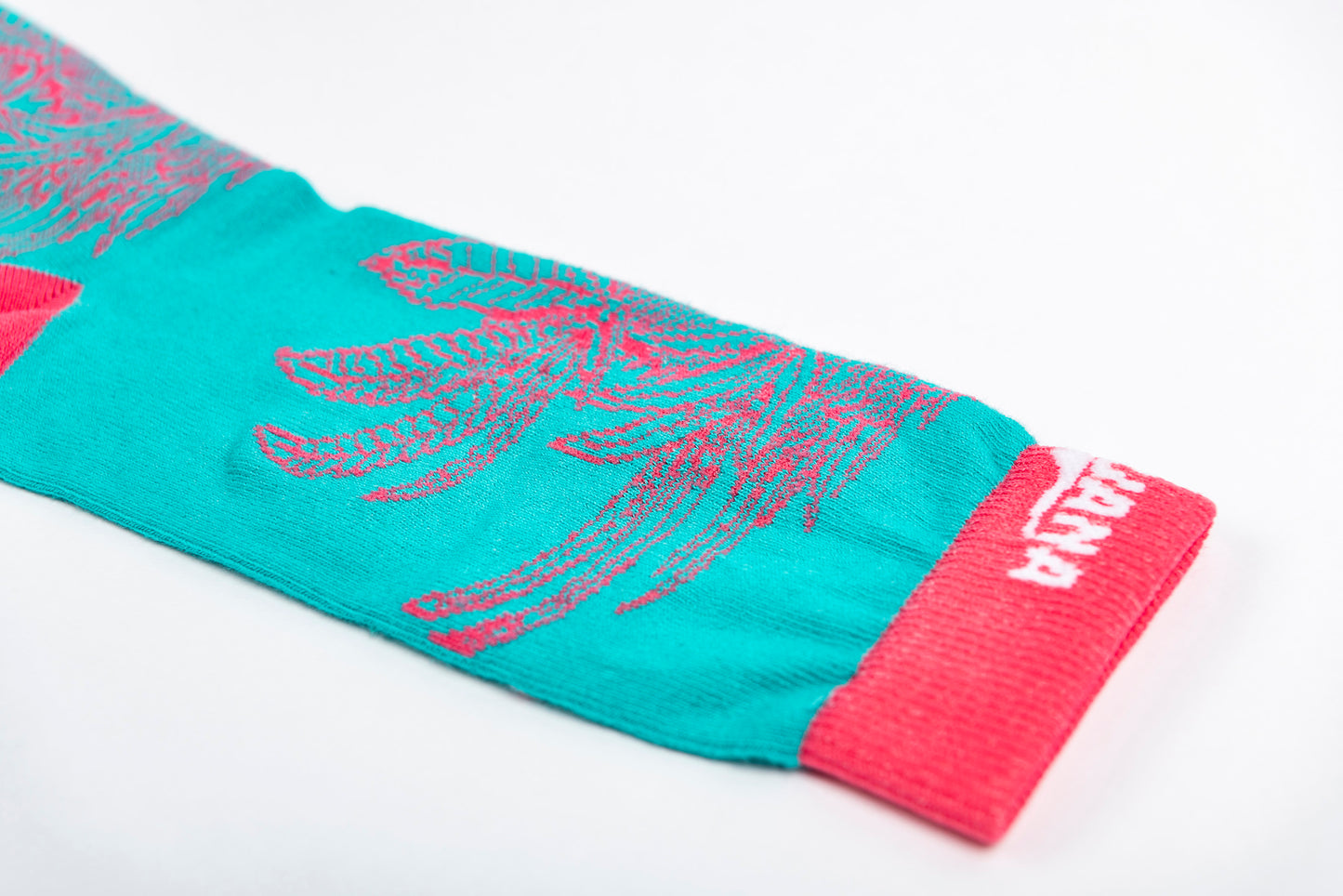 Plant Pink/Turquoise Socks (U)