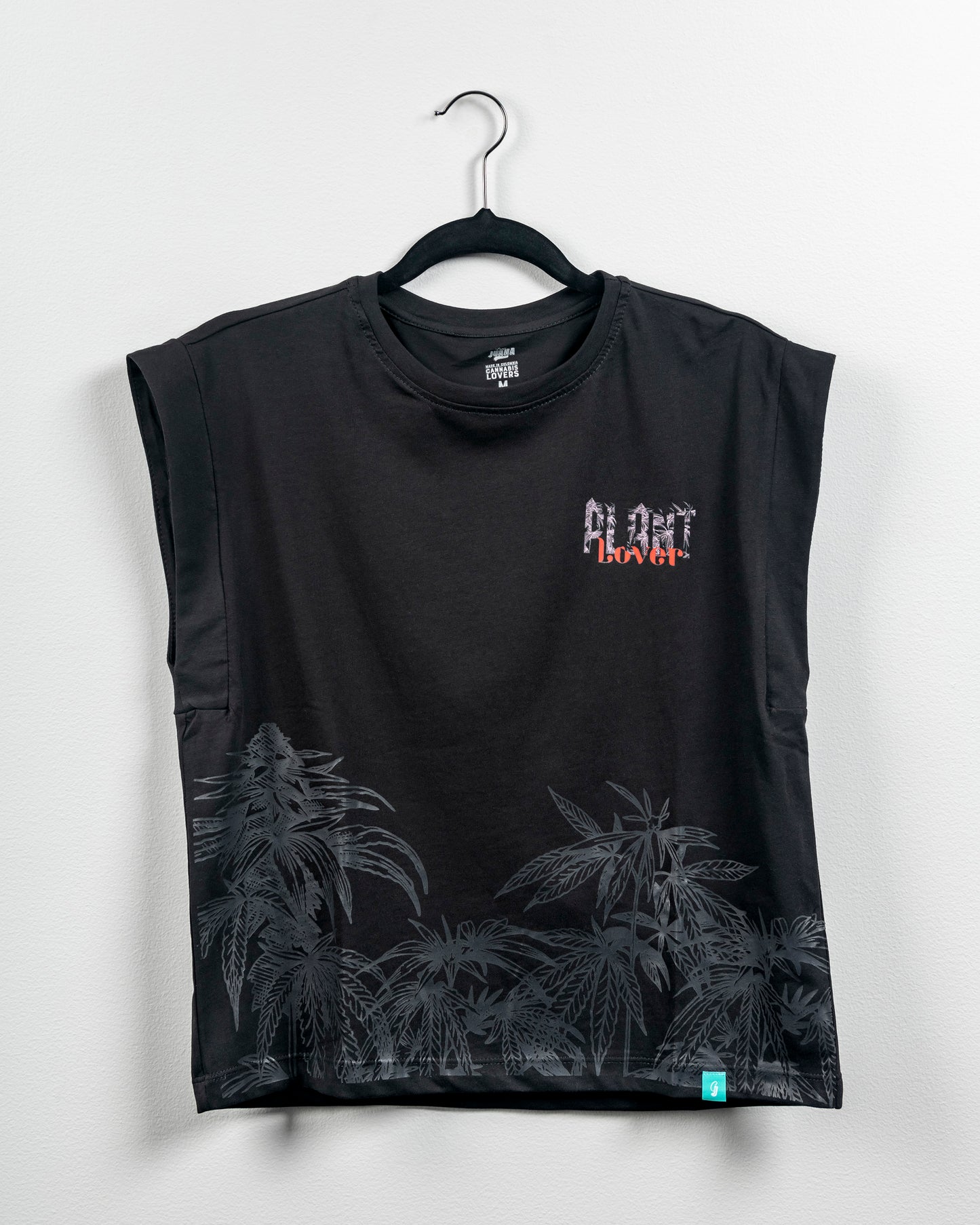 Plant Lover T -Shirt Black (W)