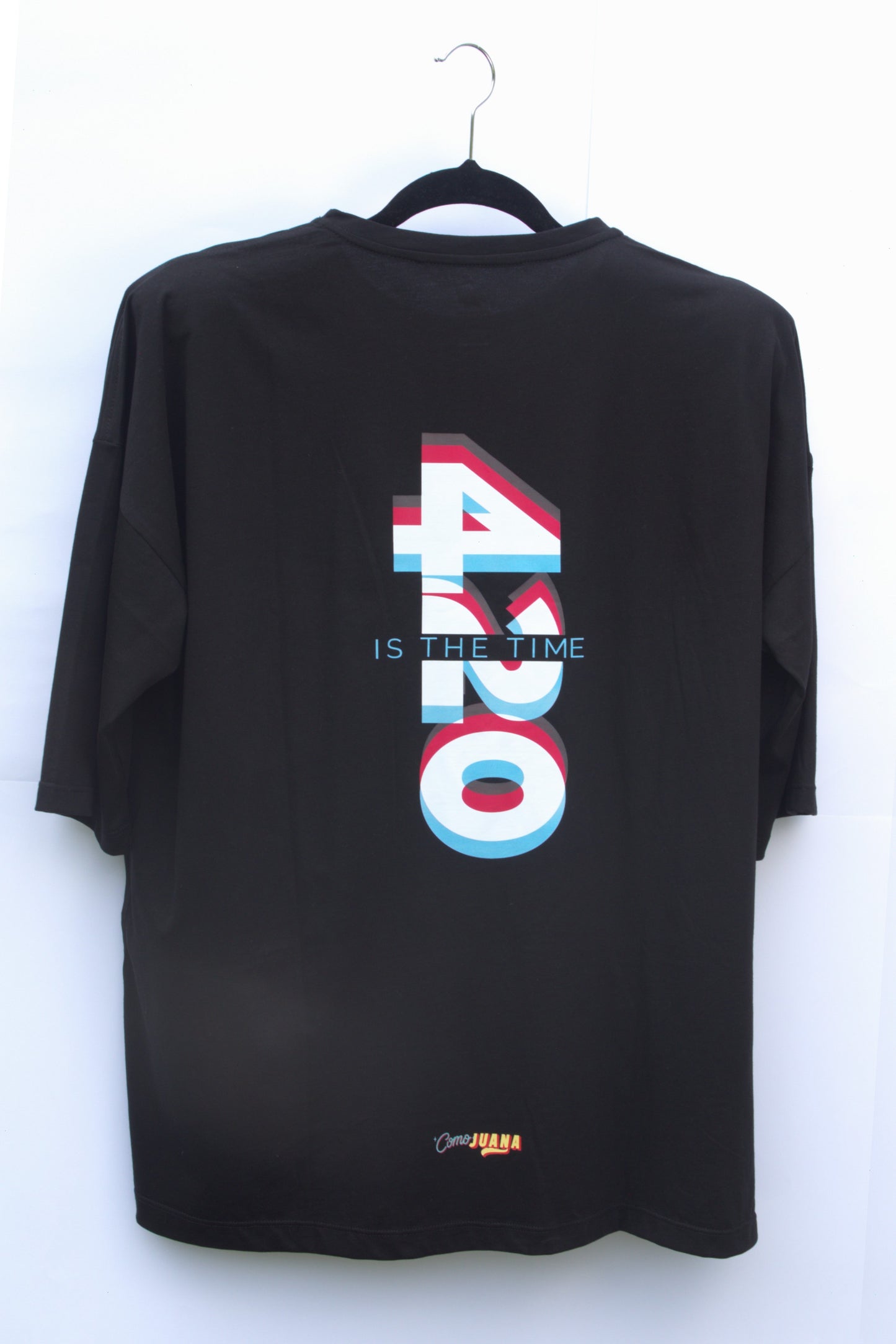 420 Time T -Shirt Oversize Black (Man)