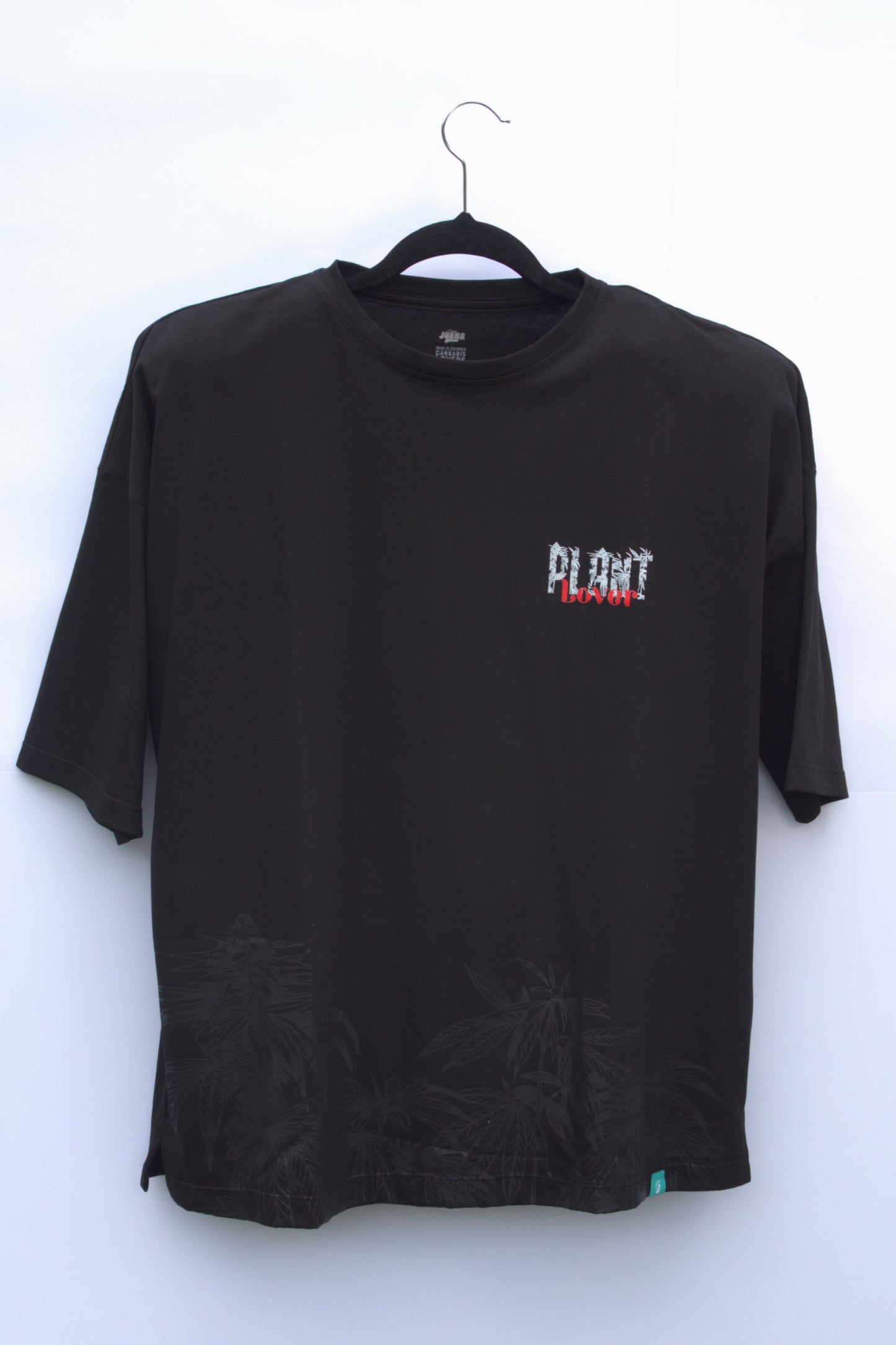 Plant Lover T -Shirt Oversize Black (Woman)