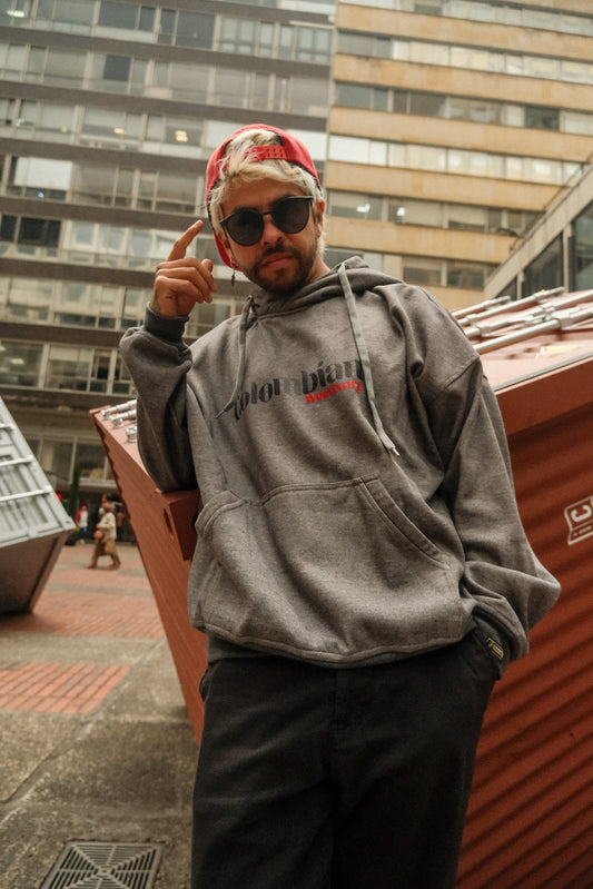 Colombian Weedxury Gray Hoodie (U)