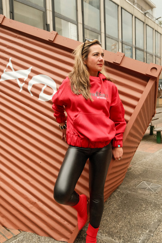 Colombian Weedxury Red Hoodie (U)
