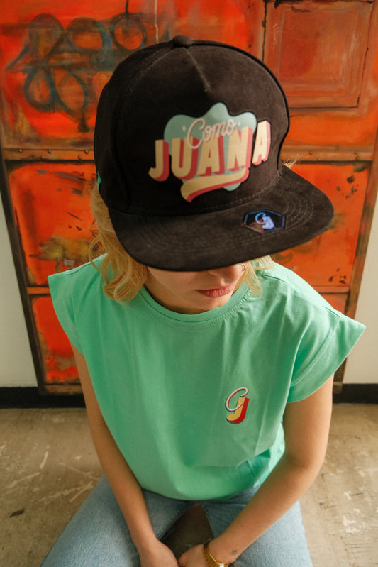 Como Juana Black Snapback Cap (U)