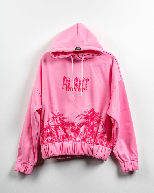 Plant Lover Pink Hoodie (Unisex)