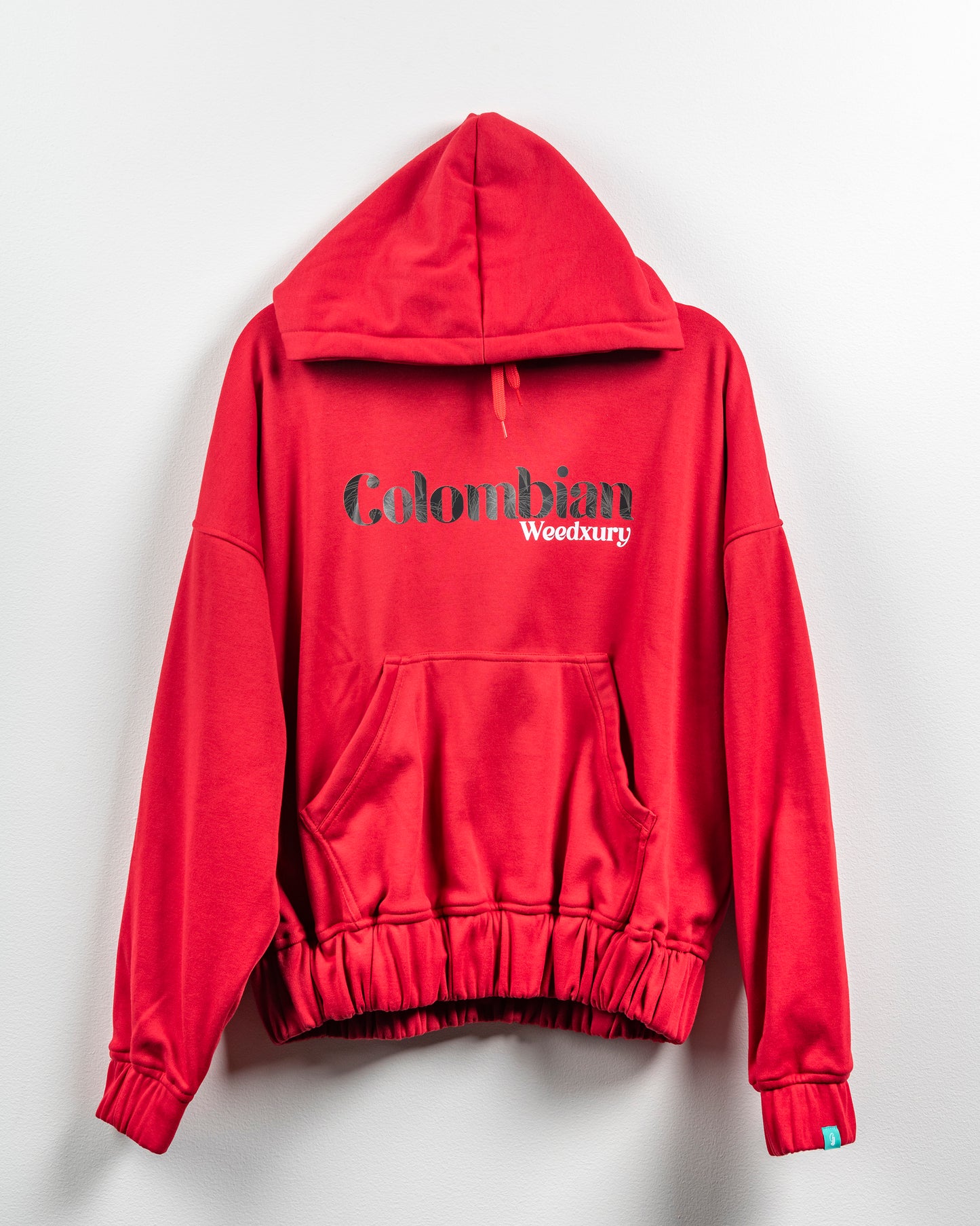 Colombian Weedxury Red Hoodie (Unisex)