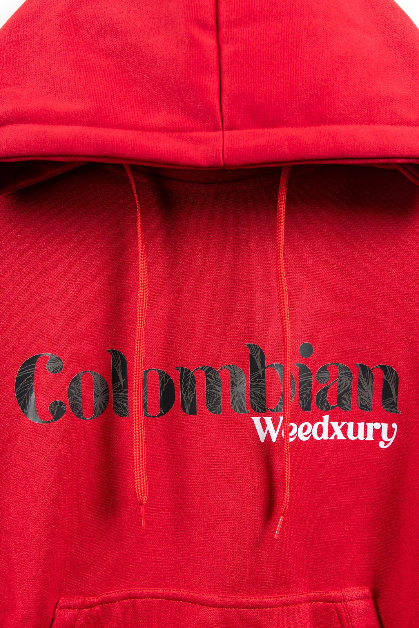 Colombian Weedxury Red Hoodie (Unisex)