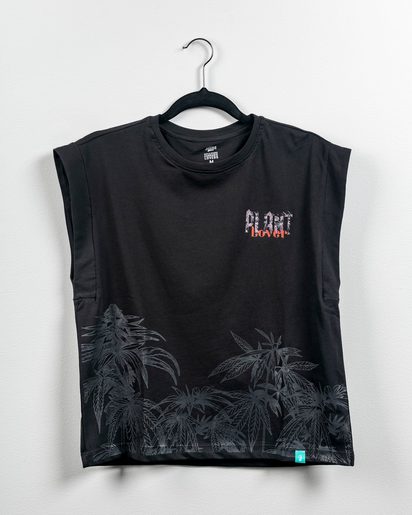 Plant Lover T -Shirt Black (Woman)