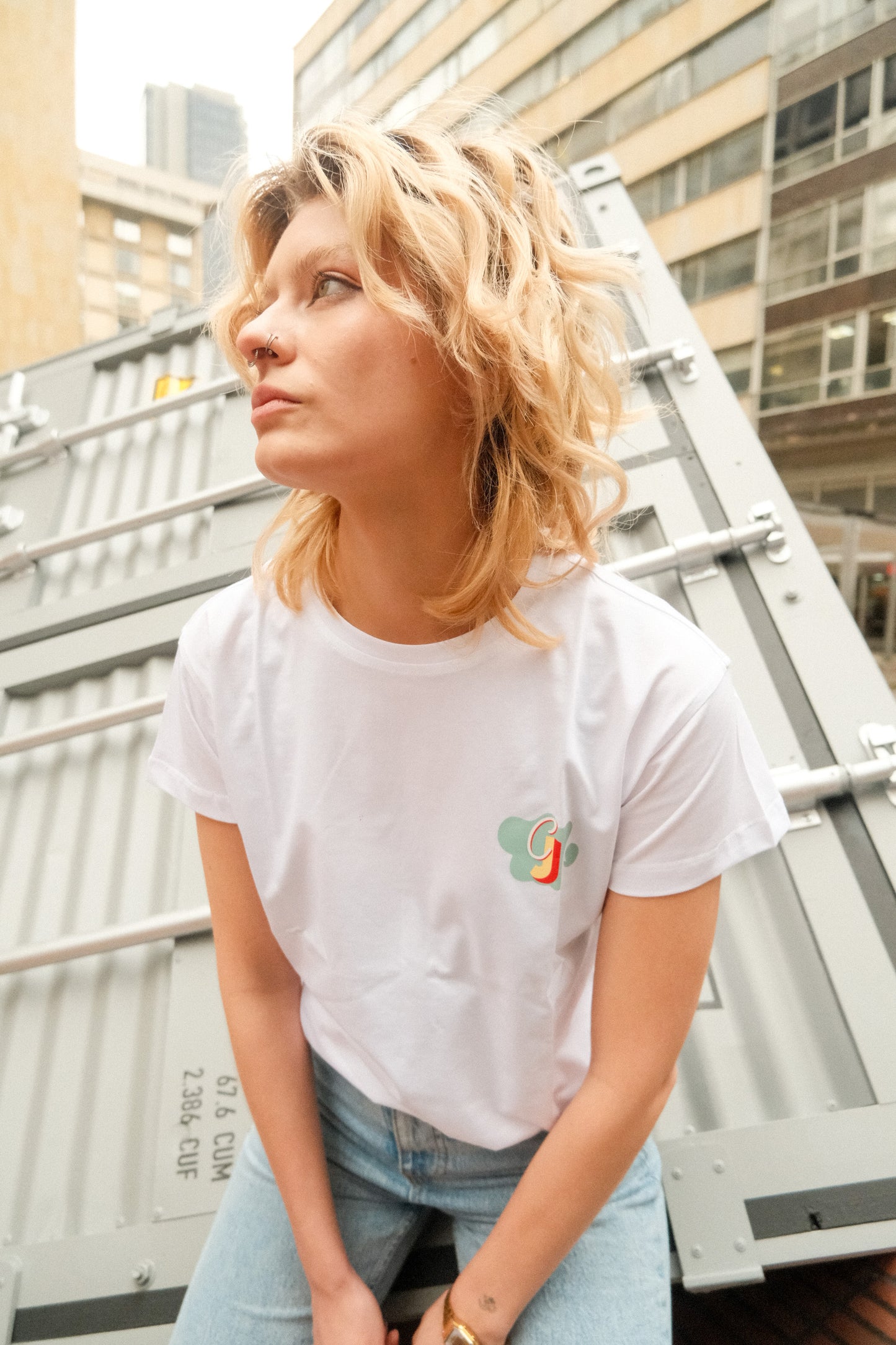 Happy Weedkend T -Shirt White (W)