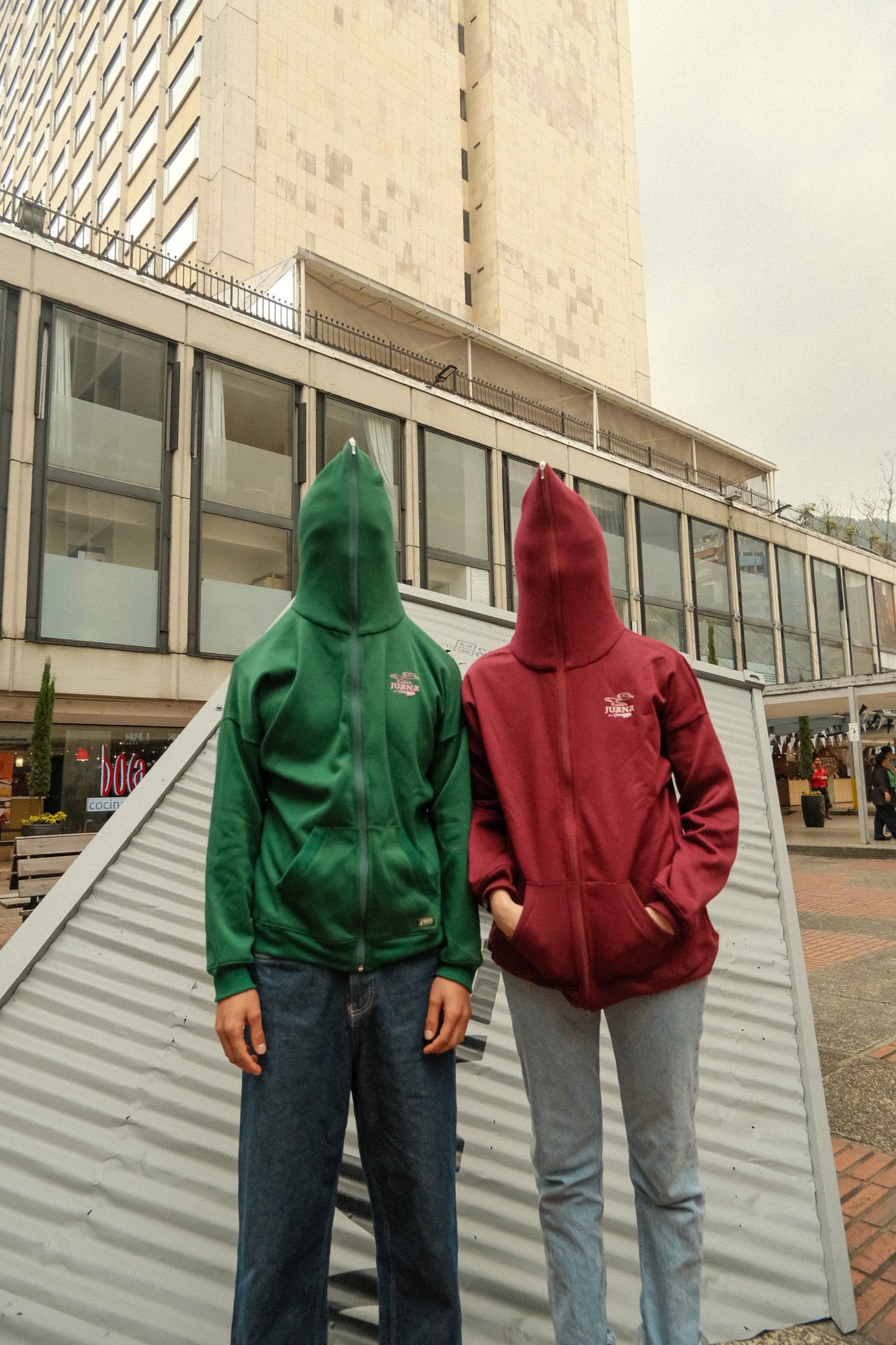 Smoke Good Weed El Jardin CJ / Red Wine Full Zip Hoodie (U)